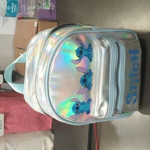 Stitch mini backpack and notebook set